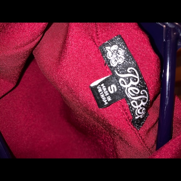 🔥 3/$20 Maroon Collared Dress - Picture 3 of 4